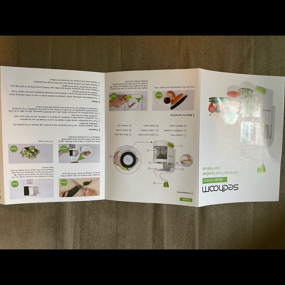 NIB Sedhoom spiralizer - Model 003856 - Picture 5 of 8
